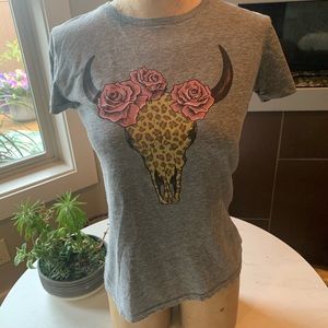 Leopard Boho Tee